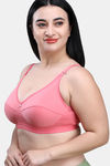 Maroon Clothing Single Layered Non Wired Full Coverage Sag Lift Bra (Pack of 2) - Multicolor — thumbnail 7